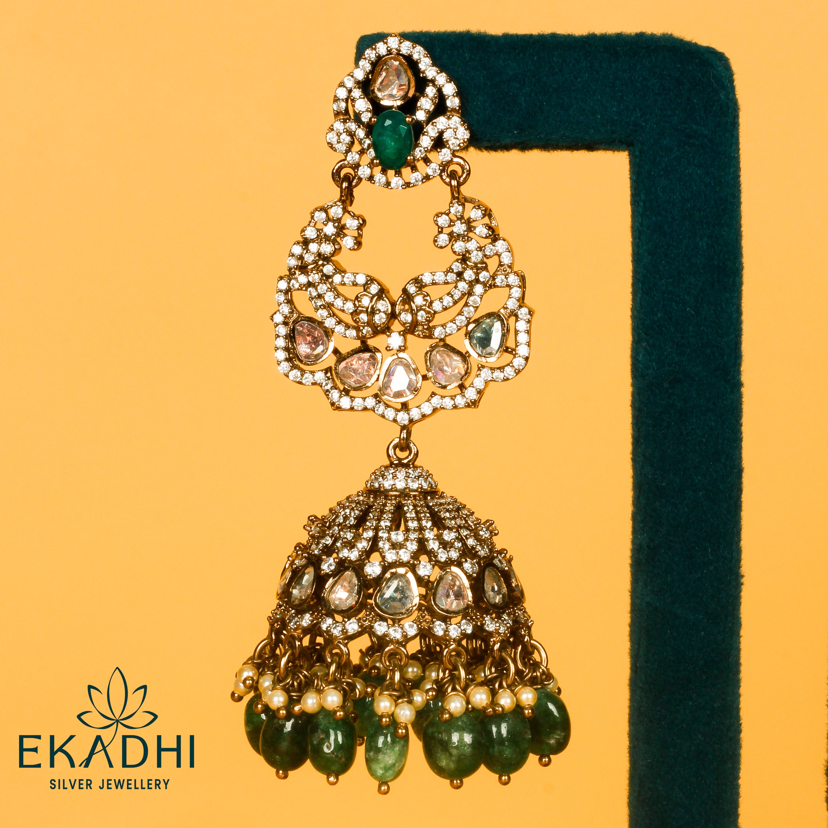 HJ5017 - VICTORIAN JHUMKA