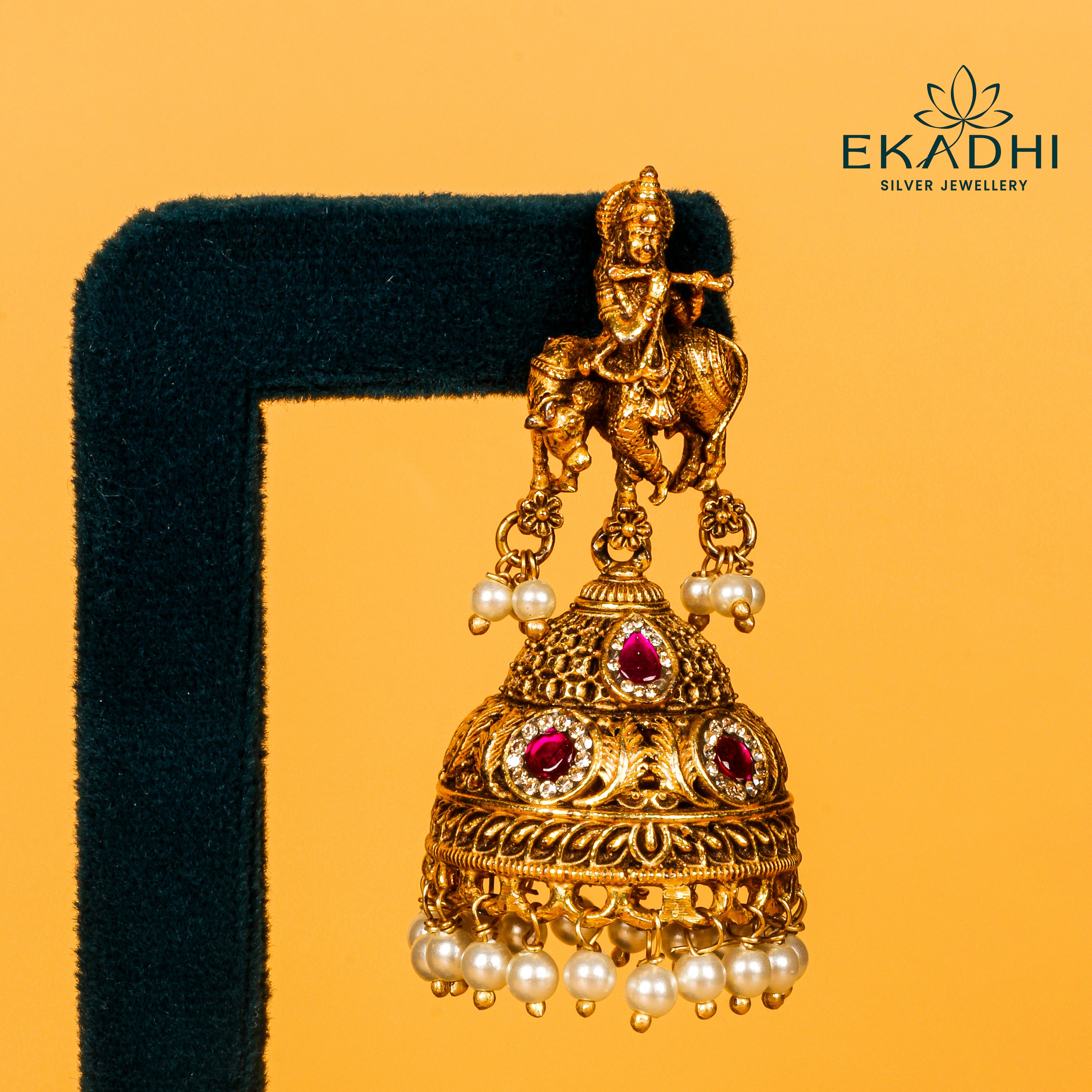 HJ6256 - NAKSHI JHUMKA