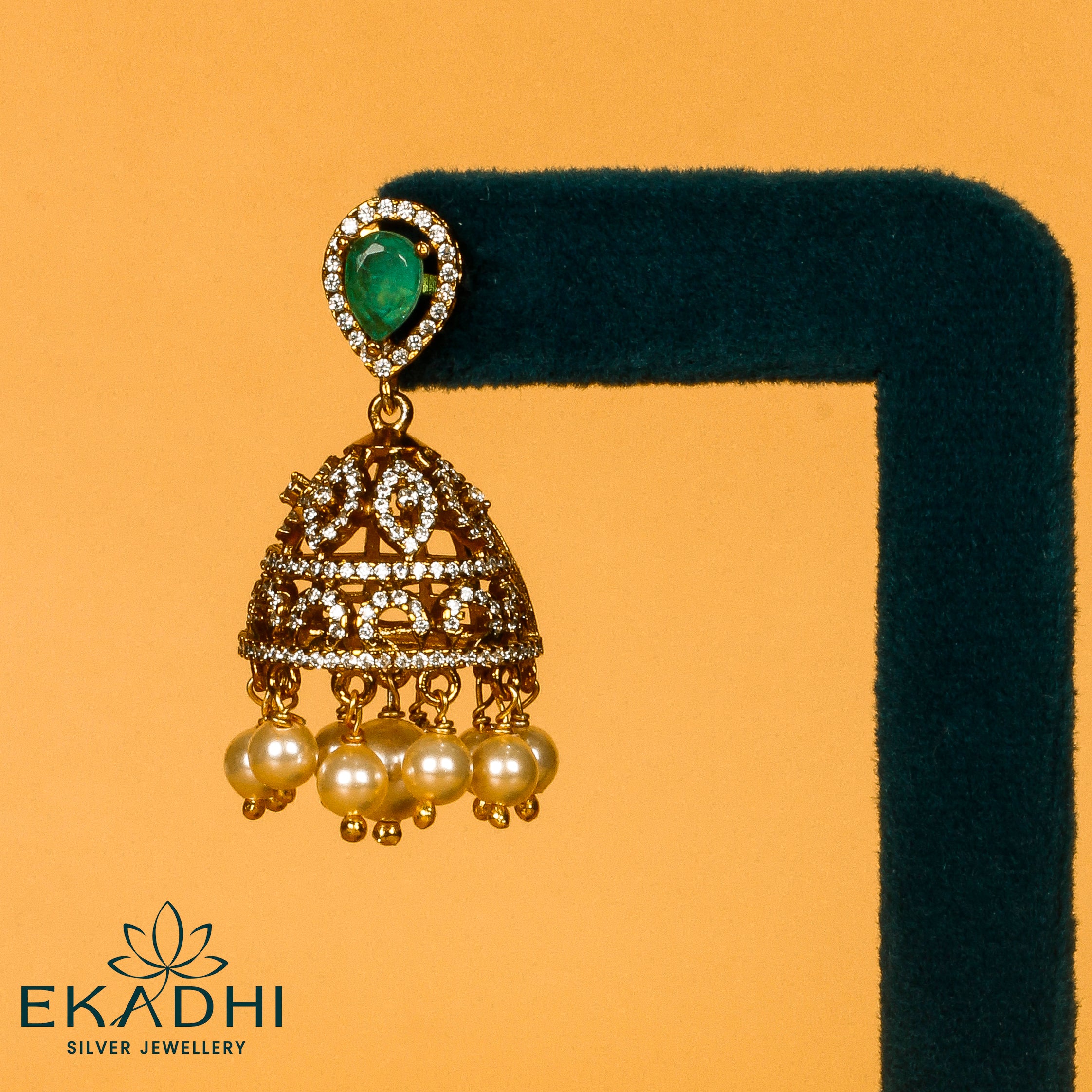 HJ6921 - VICTORIAN EARRING