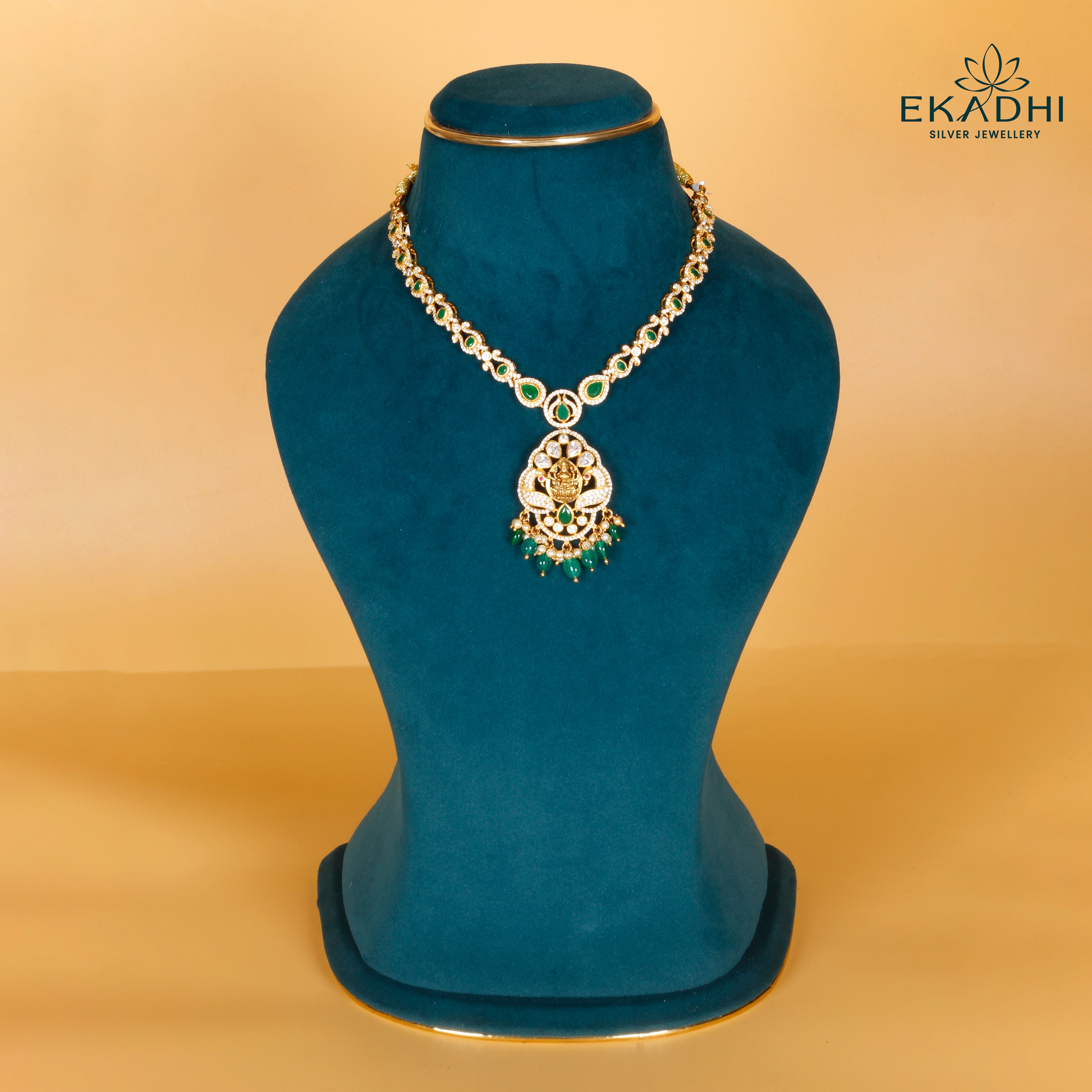 HJ7124 - NAKSHI CZ NECKLACE