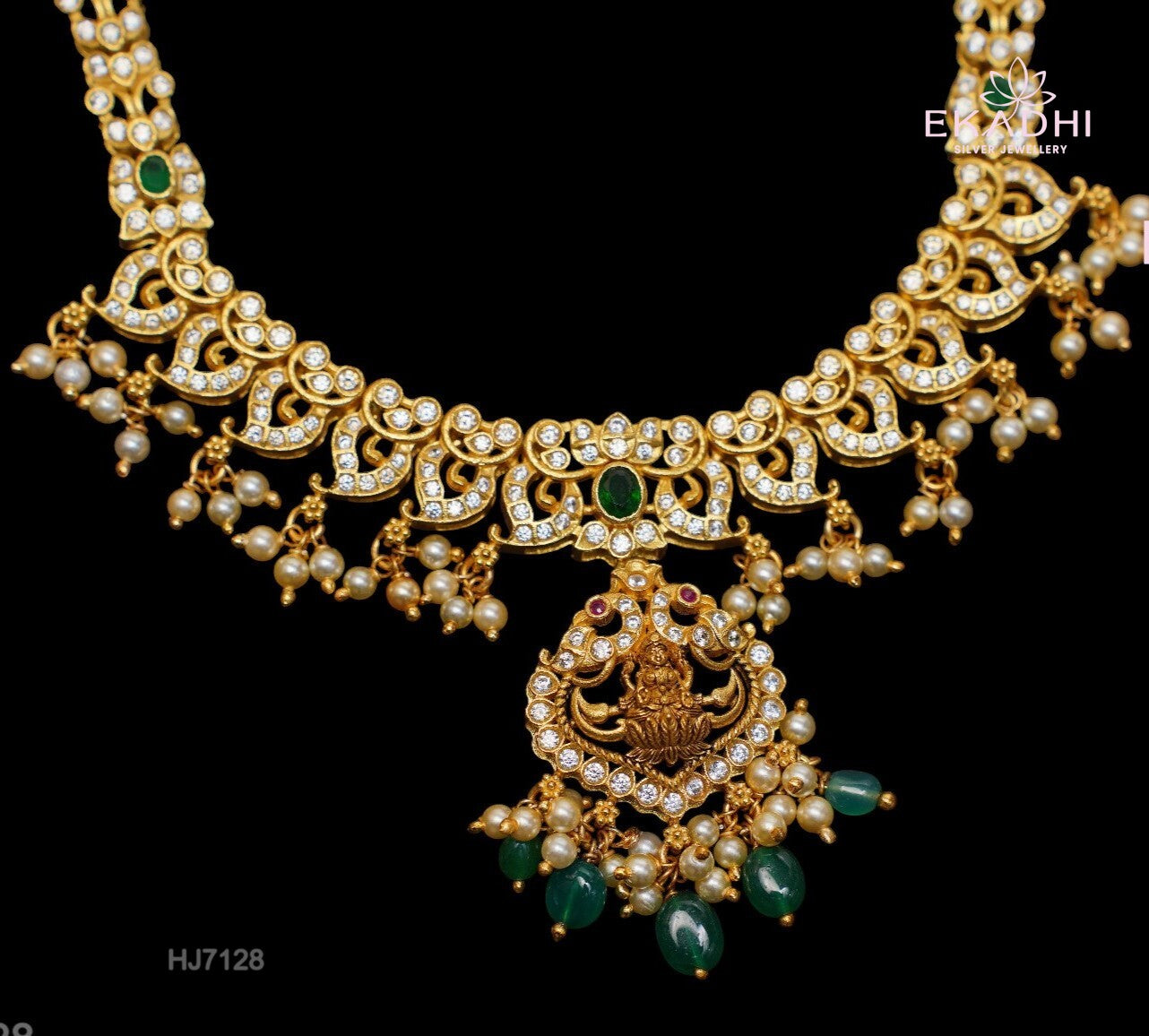 Nakshi CZ Necklace