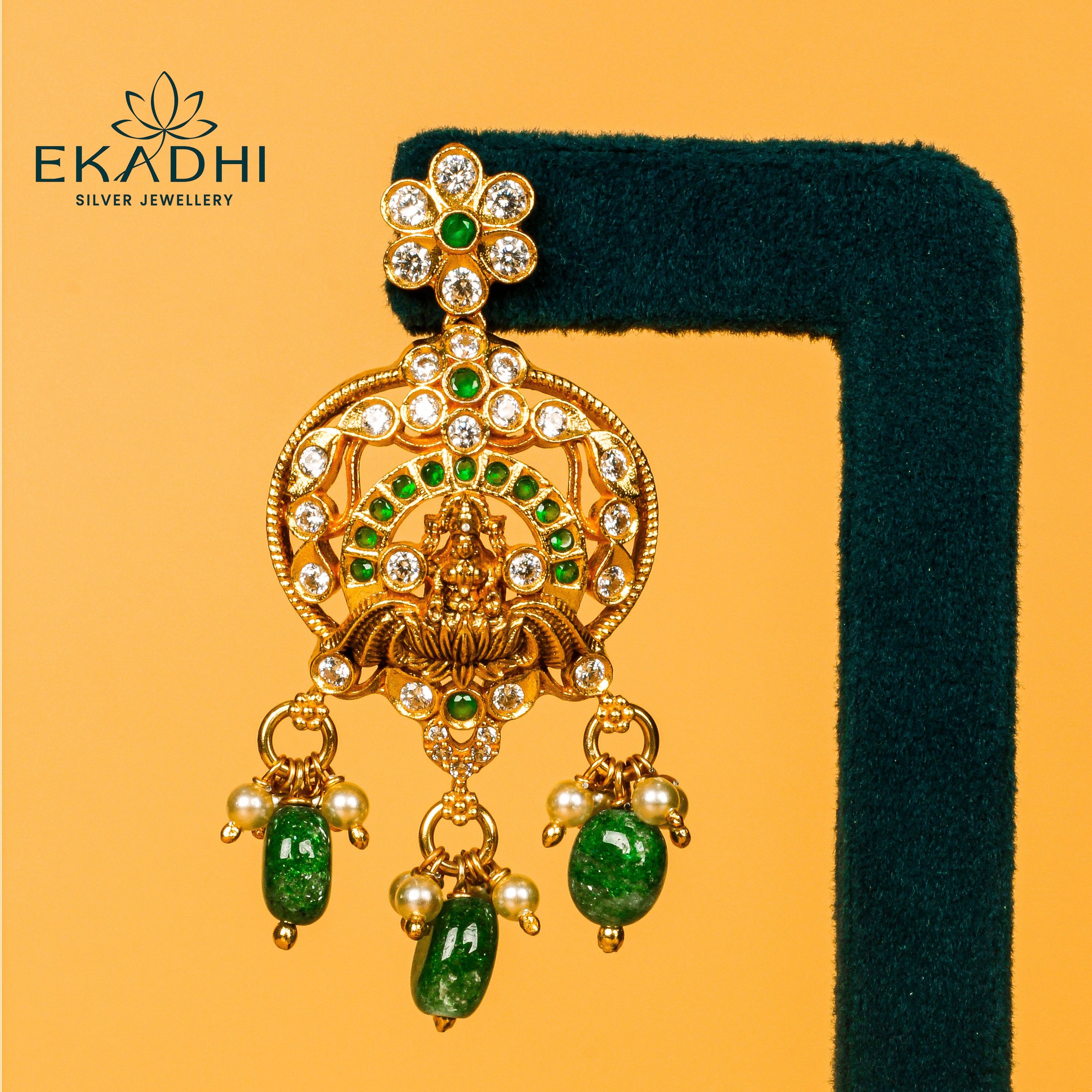HJ7213 - NAKSHI CZ EARRING