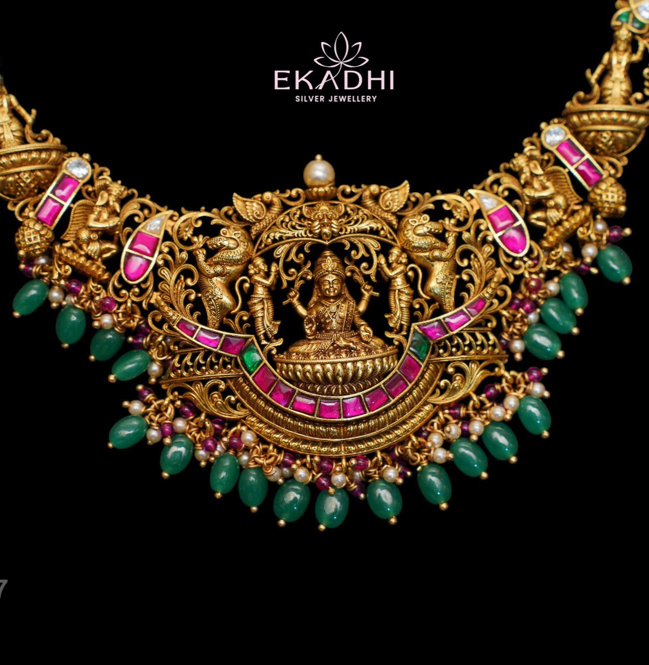 HJ7267 – Nakshi ULW Kundan Necklace
