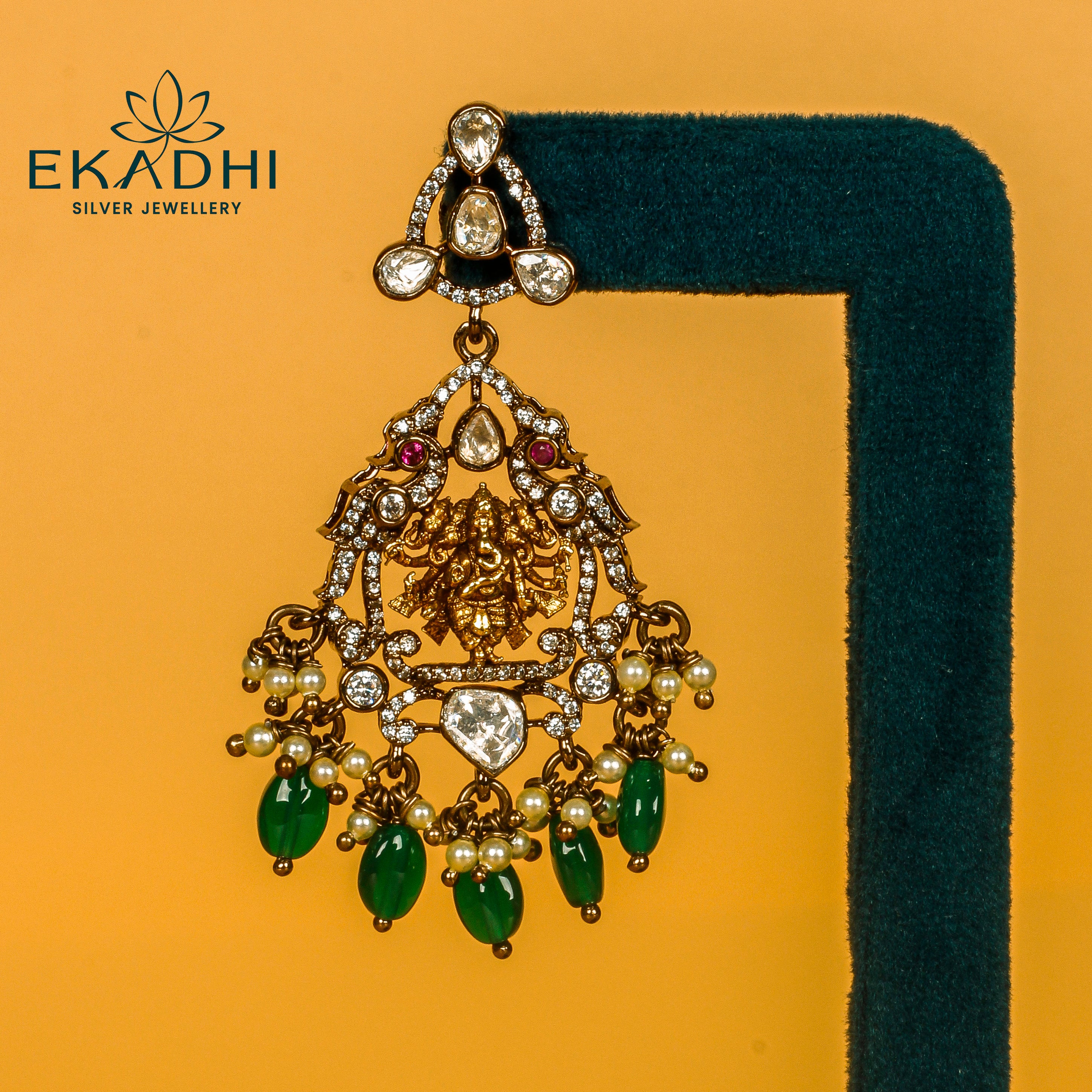 HJ7651 - VICTORIAN EARRING