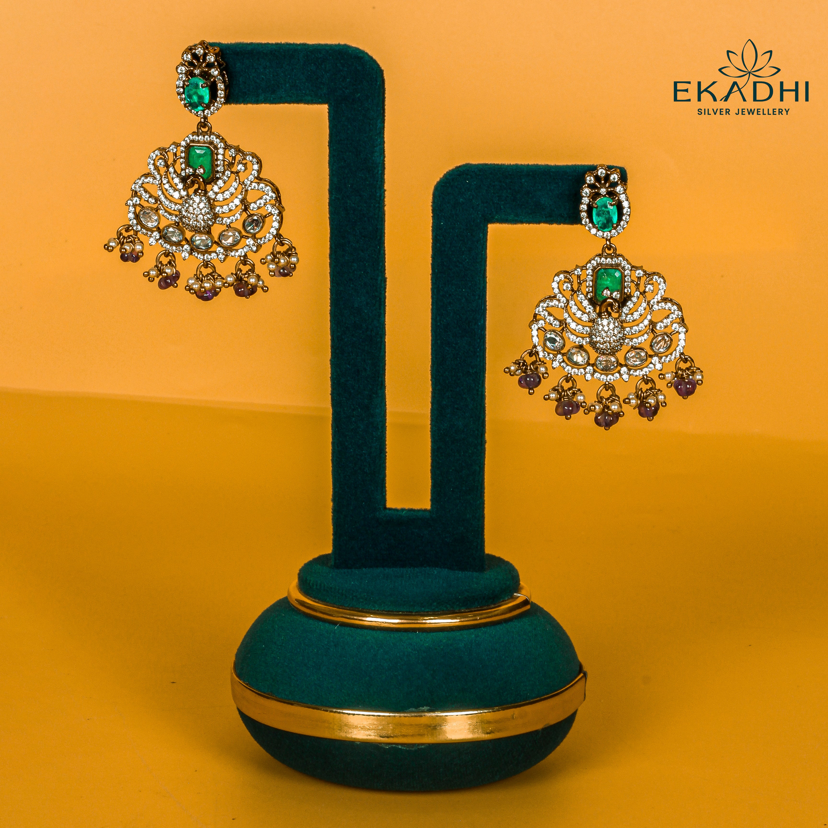HJ7653 - VICTORIAN EARRING