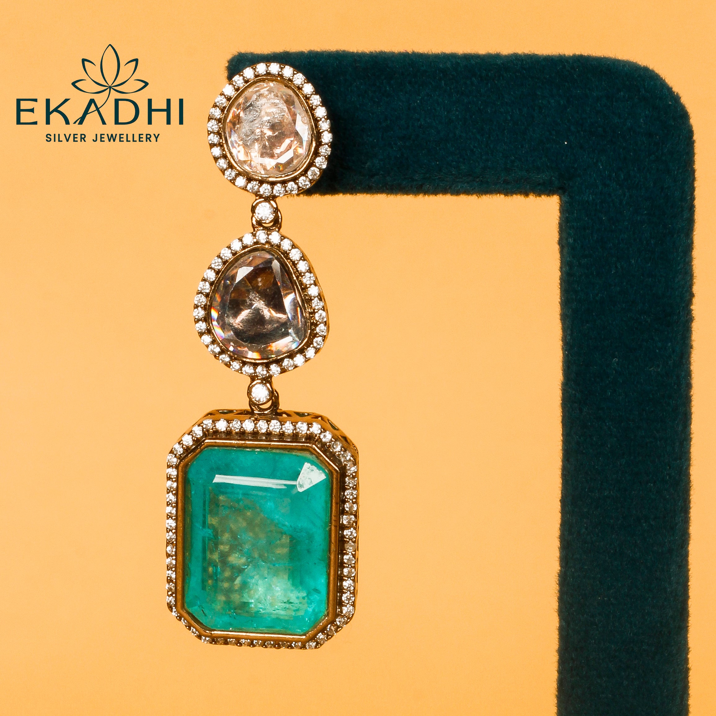 HJ7736 - VICTORIAN EARRING