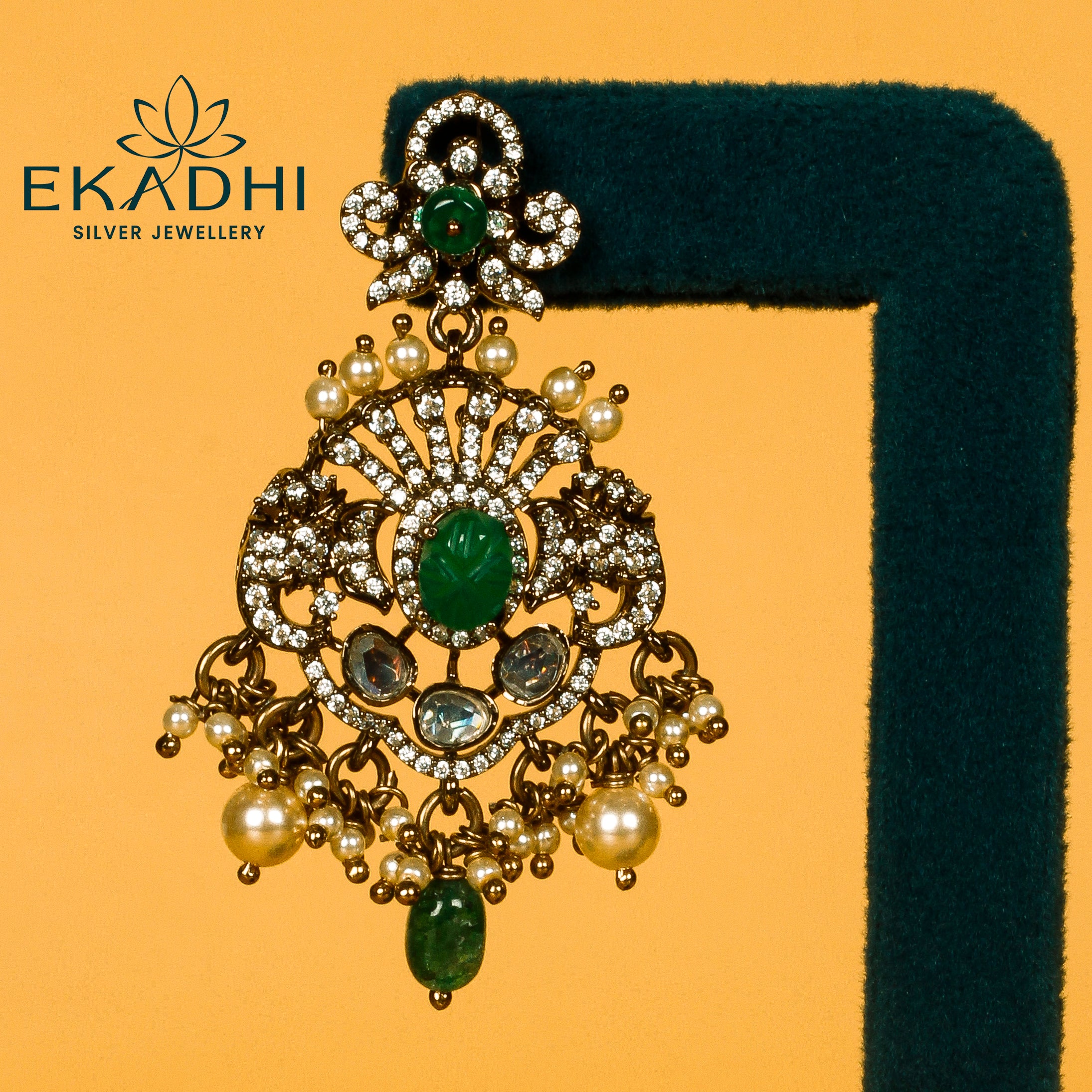 HJ7754 - VICTORIAN EARRING