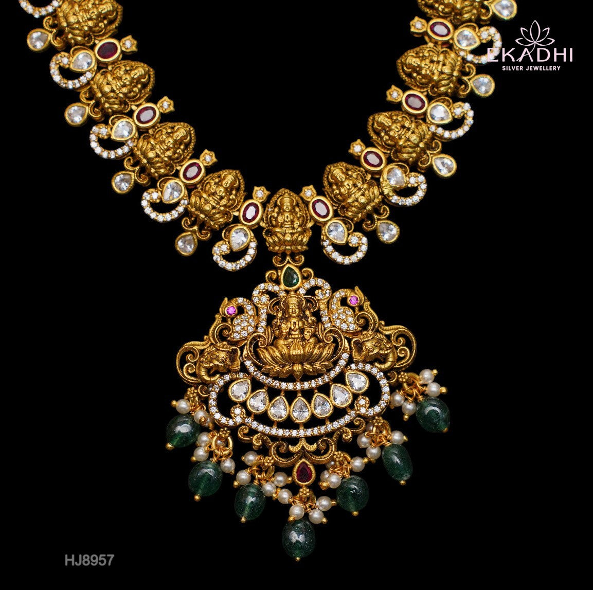 HJ8357 – Nakshi CZ Necklace