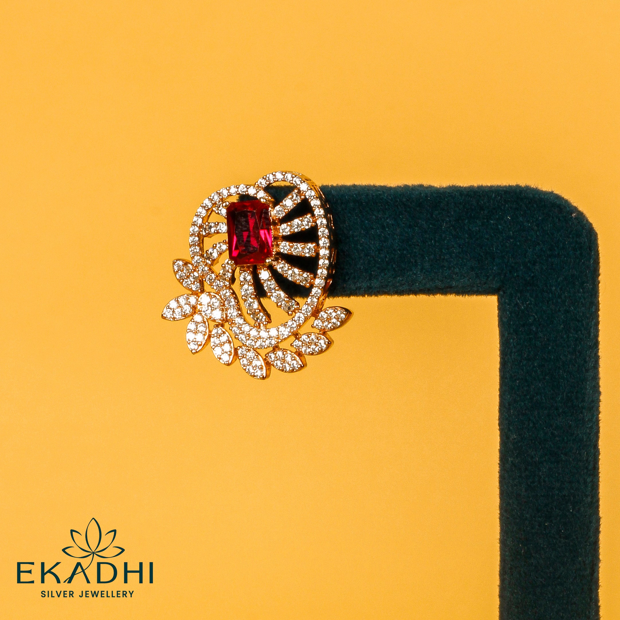 HJ8540 - CZ EARRING
