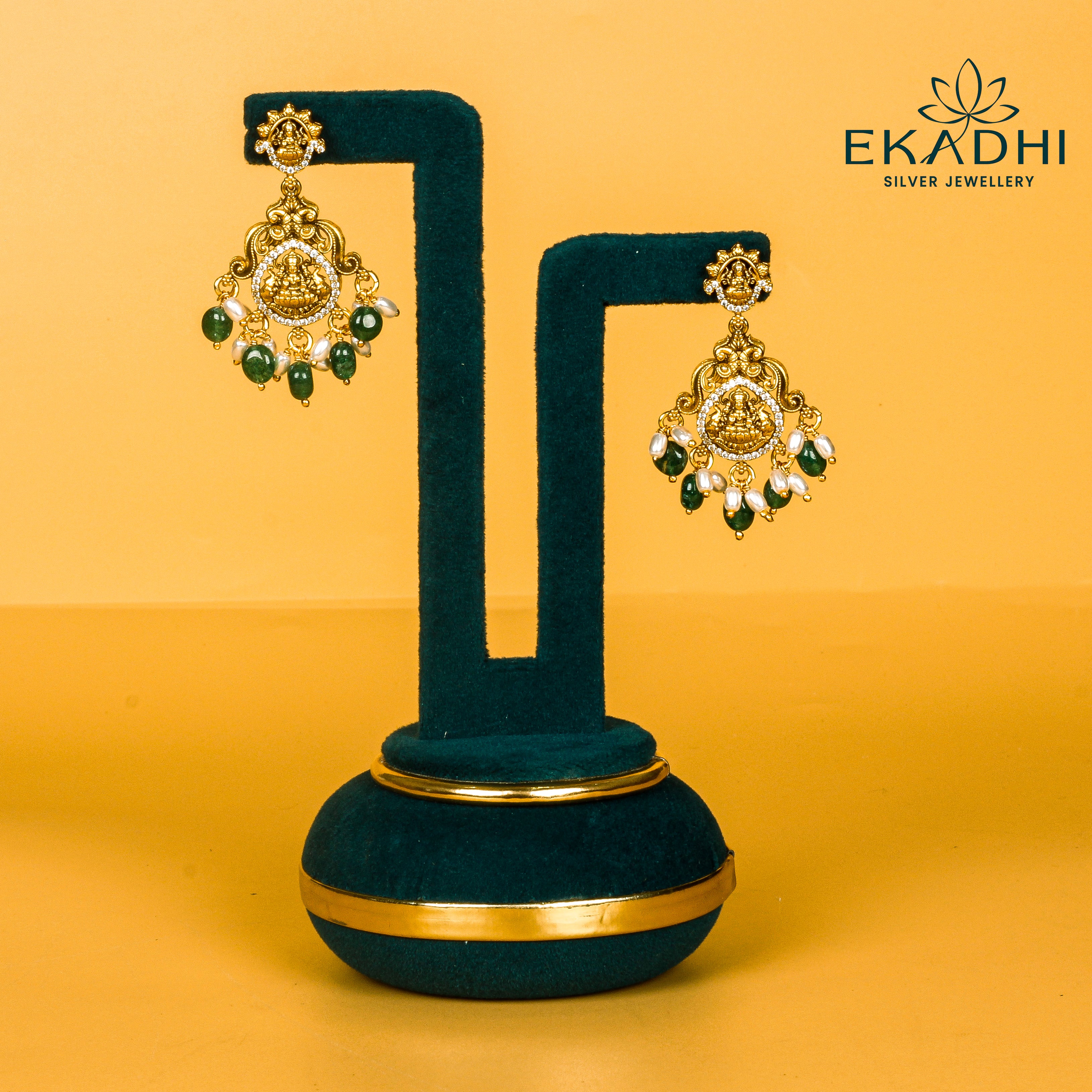 HJ8712 - NAKSHI CZ EARRING