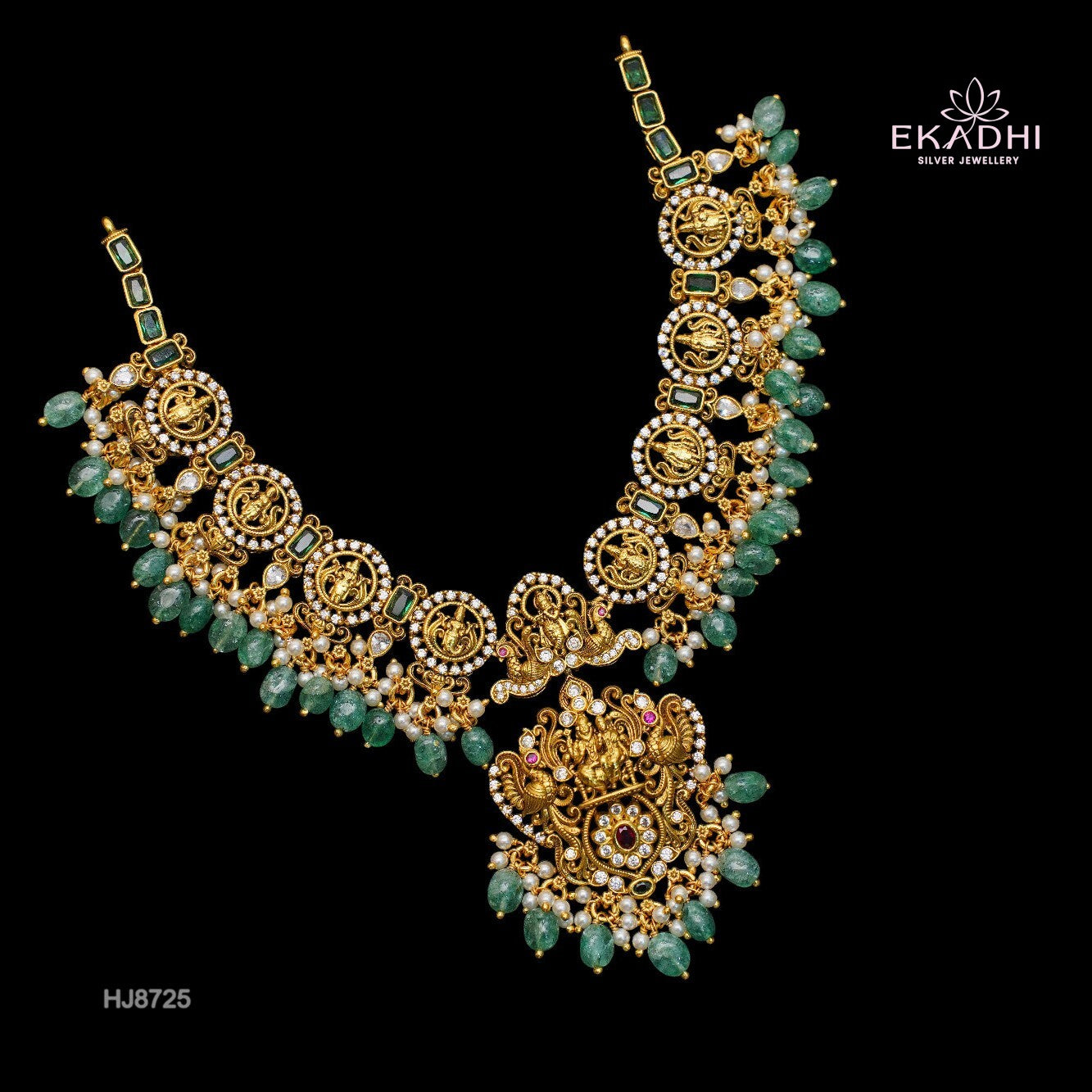 Nakshi CZ Necklace