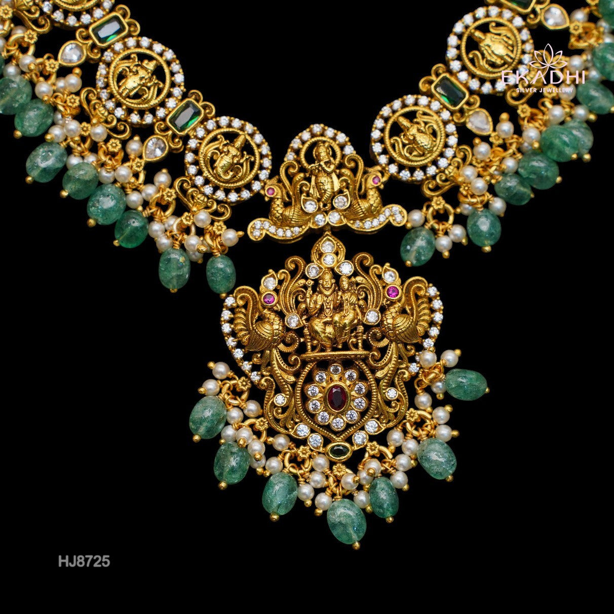 Nakshi CZ Necklace