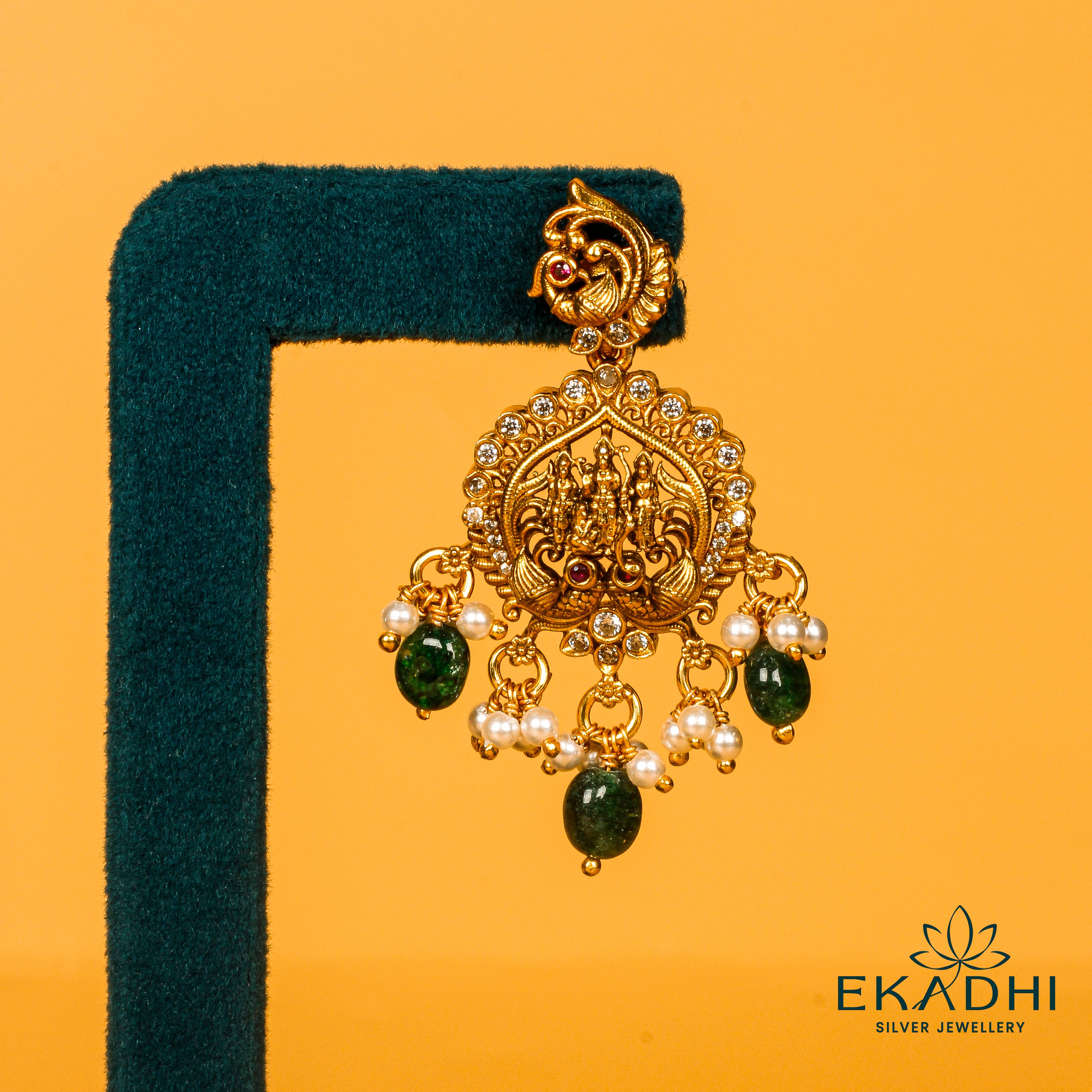 HJ8730 - NAKSHI CZ EARRING