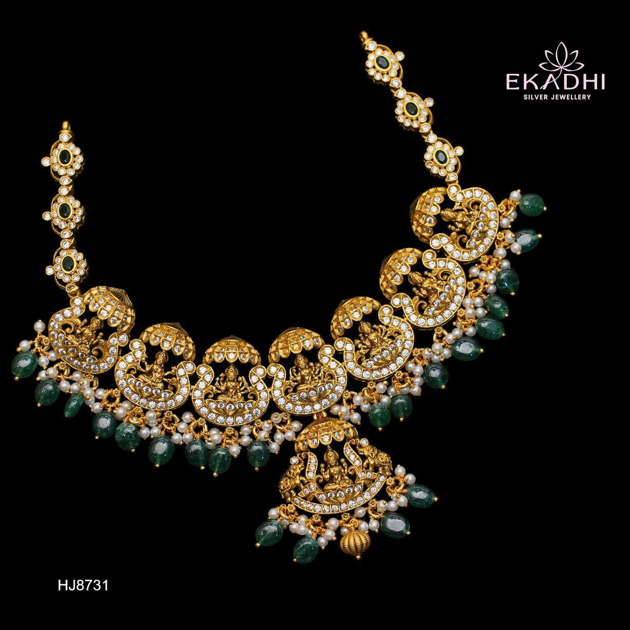 Nakshi CZ Necklace