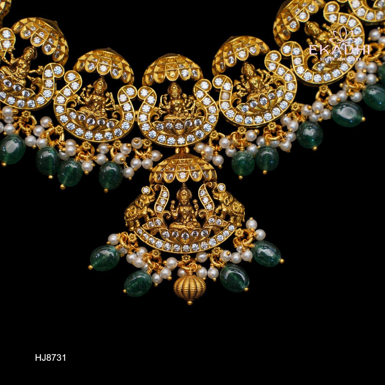 Nakshi CZ Necklace