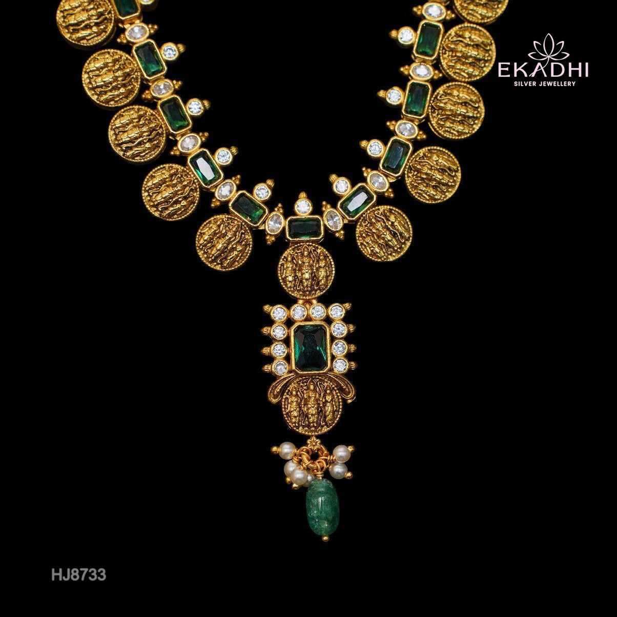 Nakshi CZ Necklace