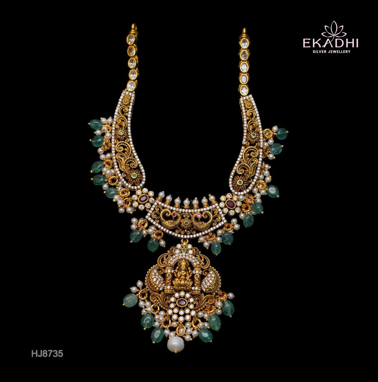 Nakshi CZ Necklace