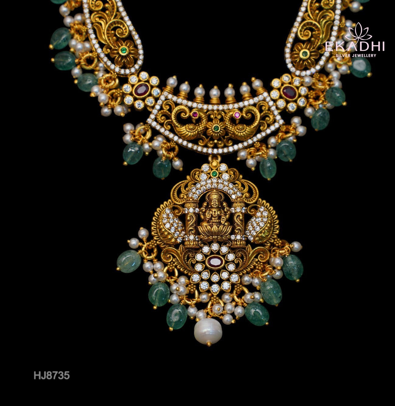 Nakshi CZ Necklace