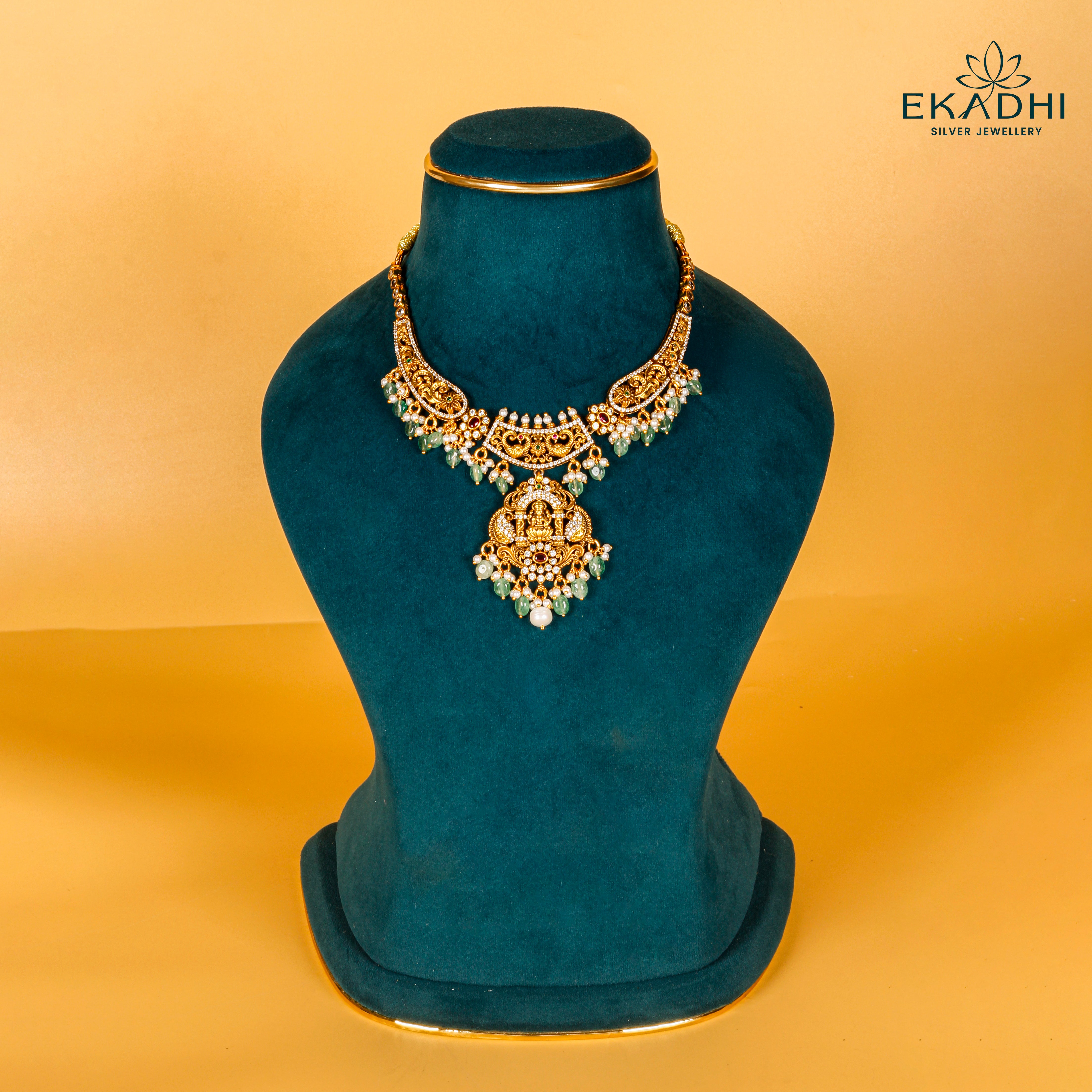 HJ8735 - NAKSHI CZ NECKLACE