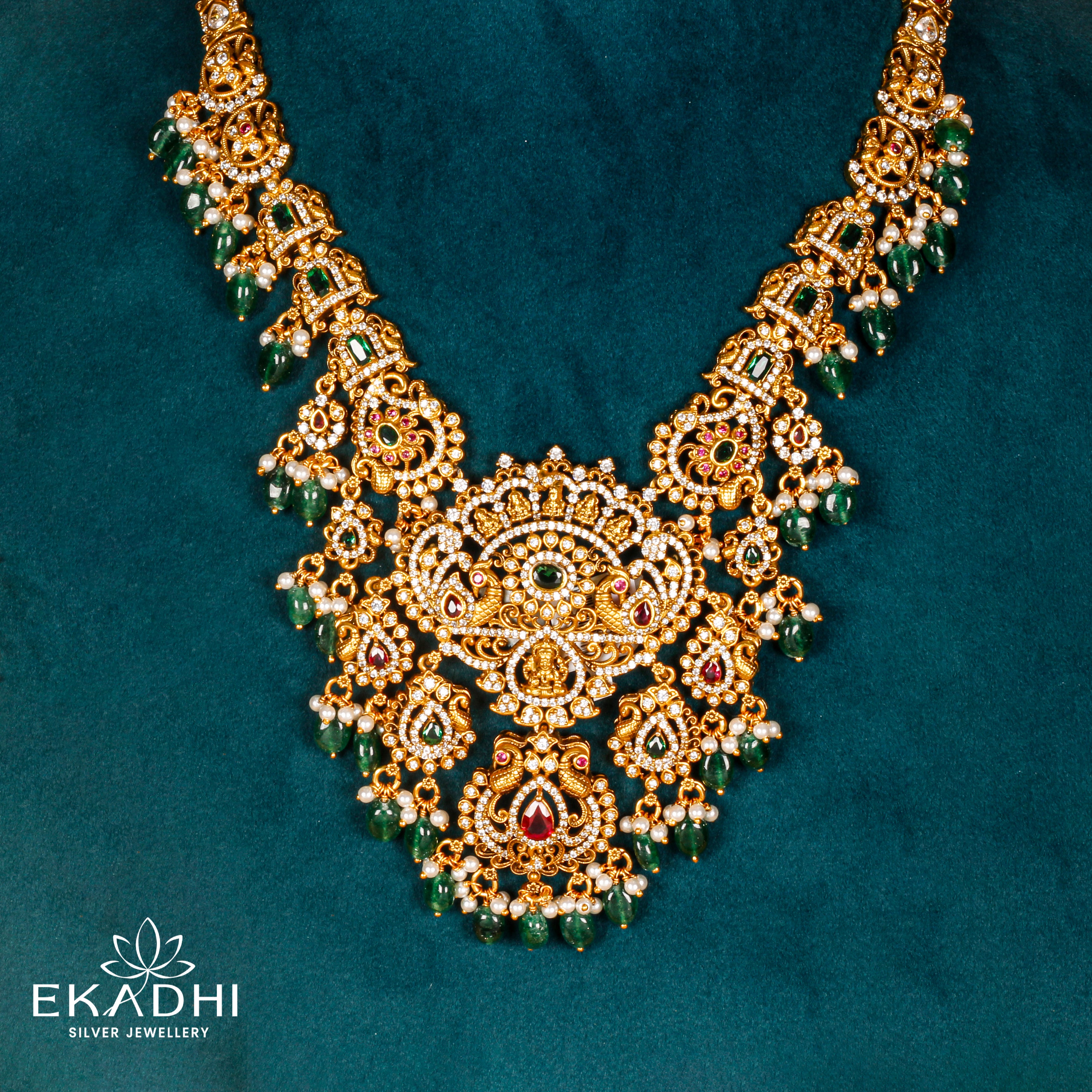 HJ8737 - NAKSHI CZ NECKLACE