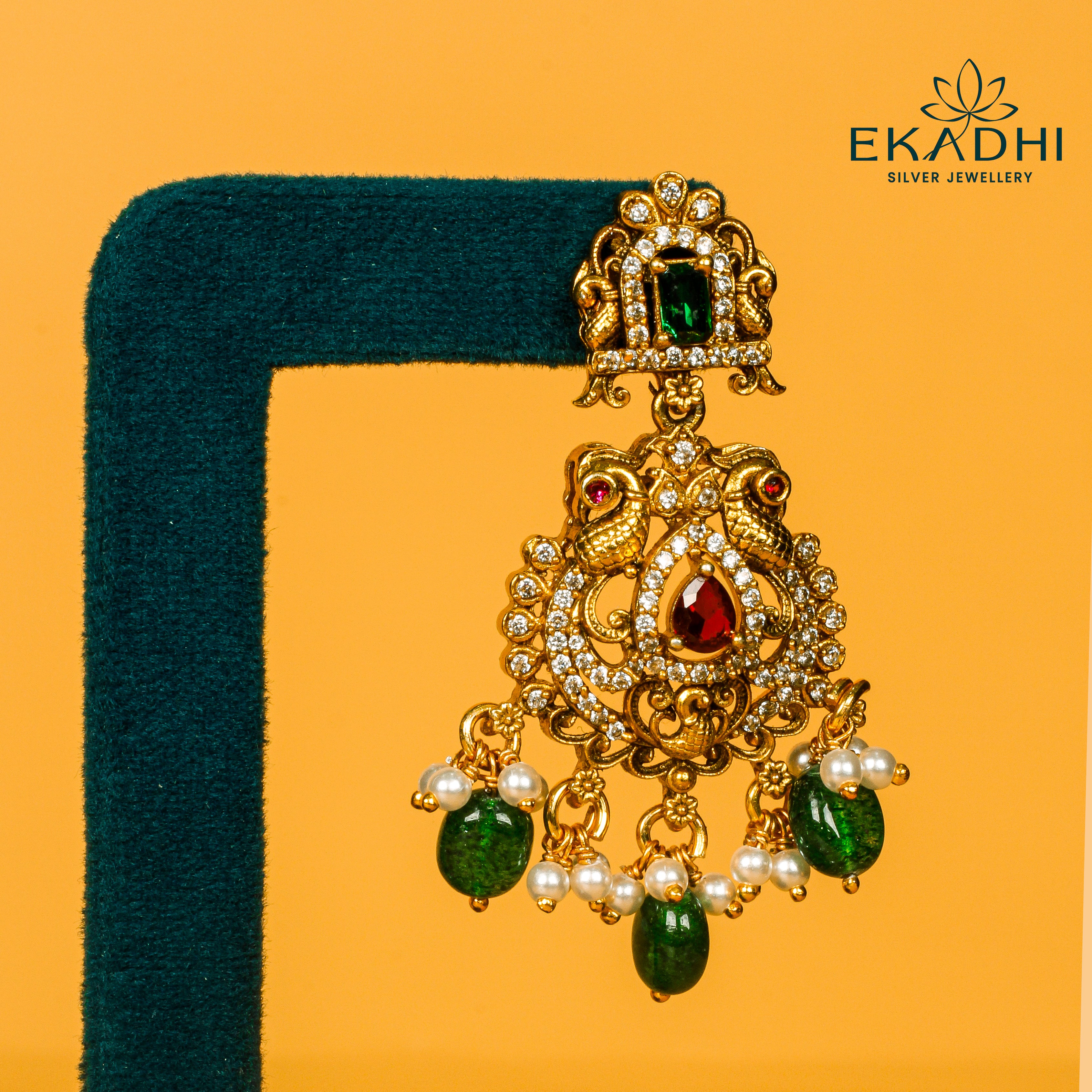HJ8738 - NAKSHI CZ EARRING