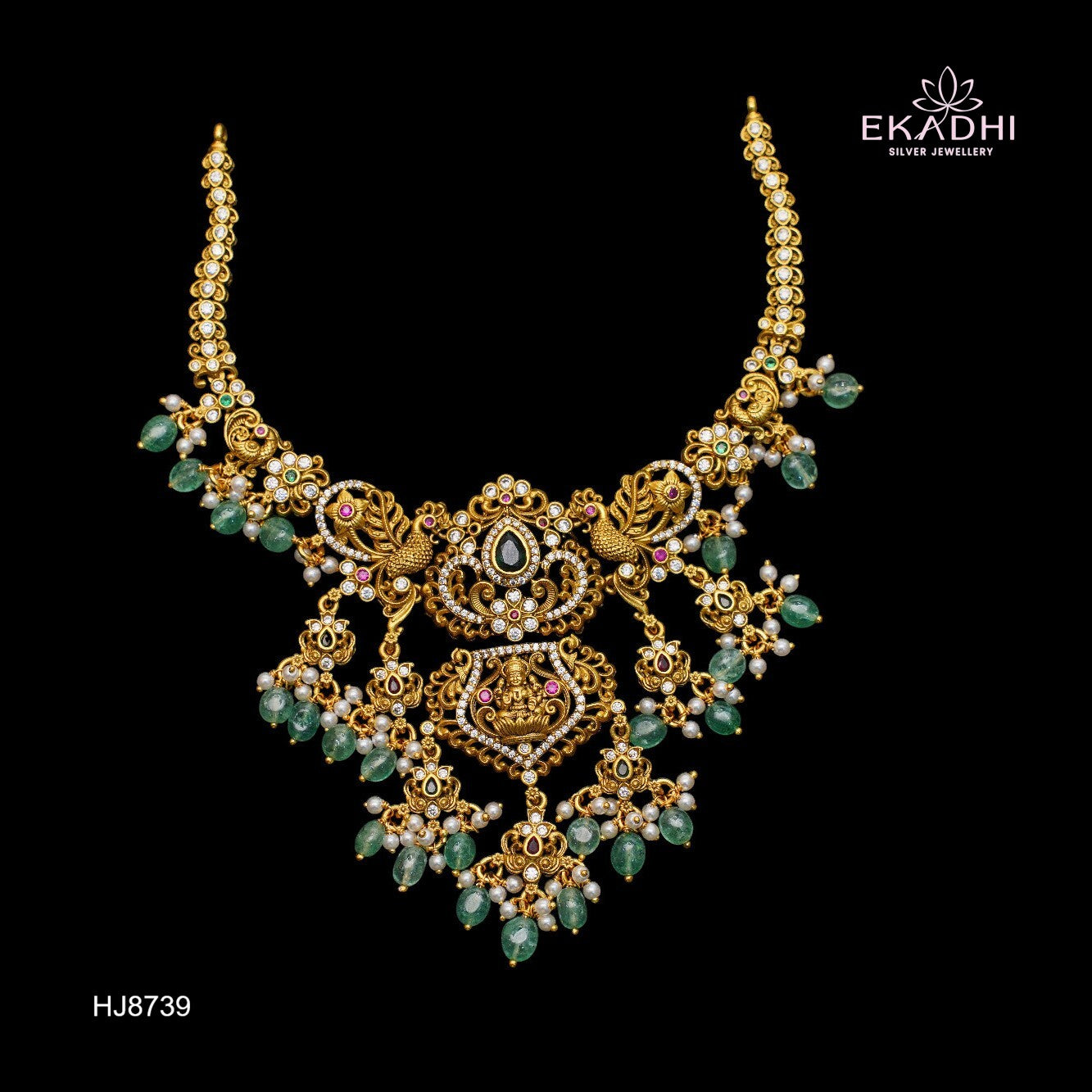Nakshi CZ Necklace