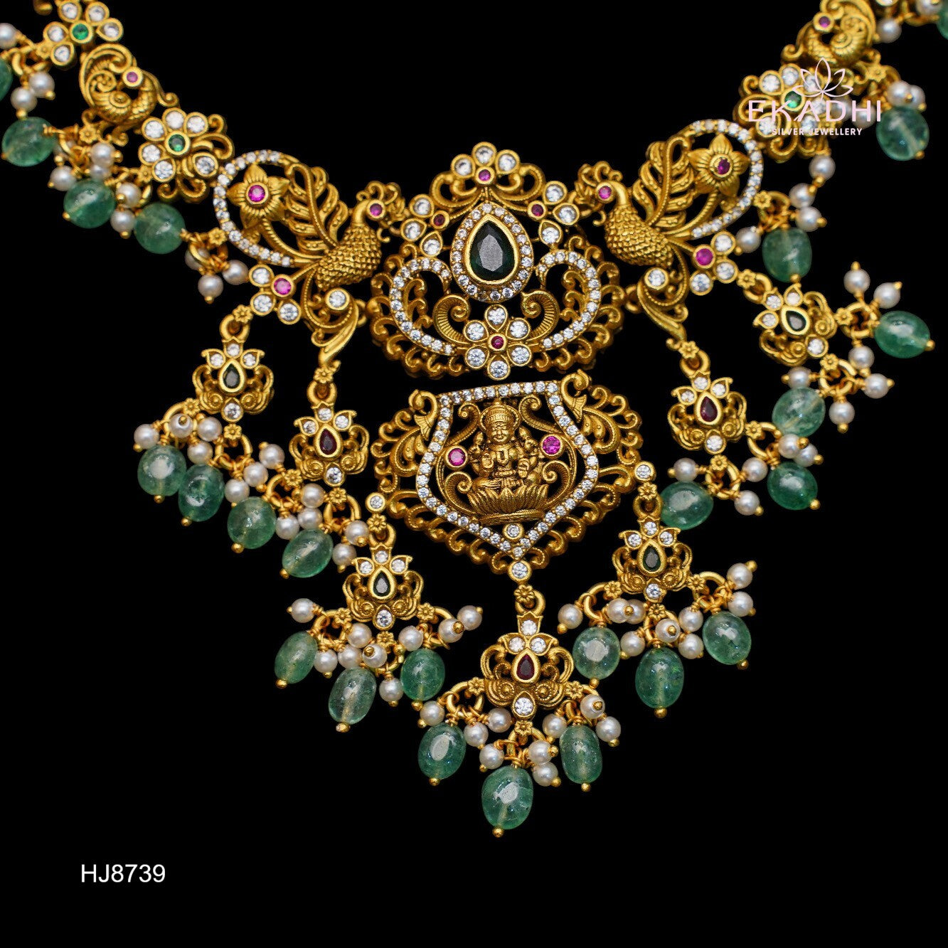 Nakshi CZ Necklace