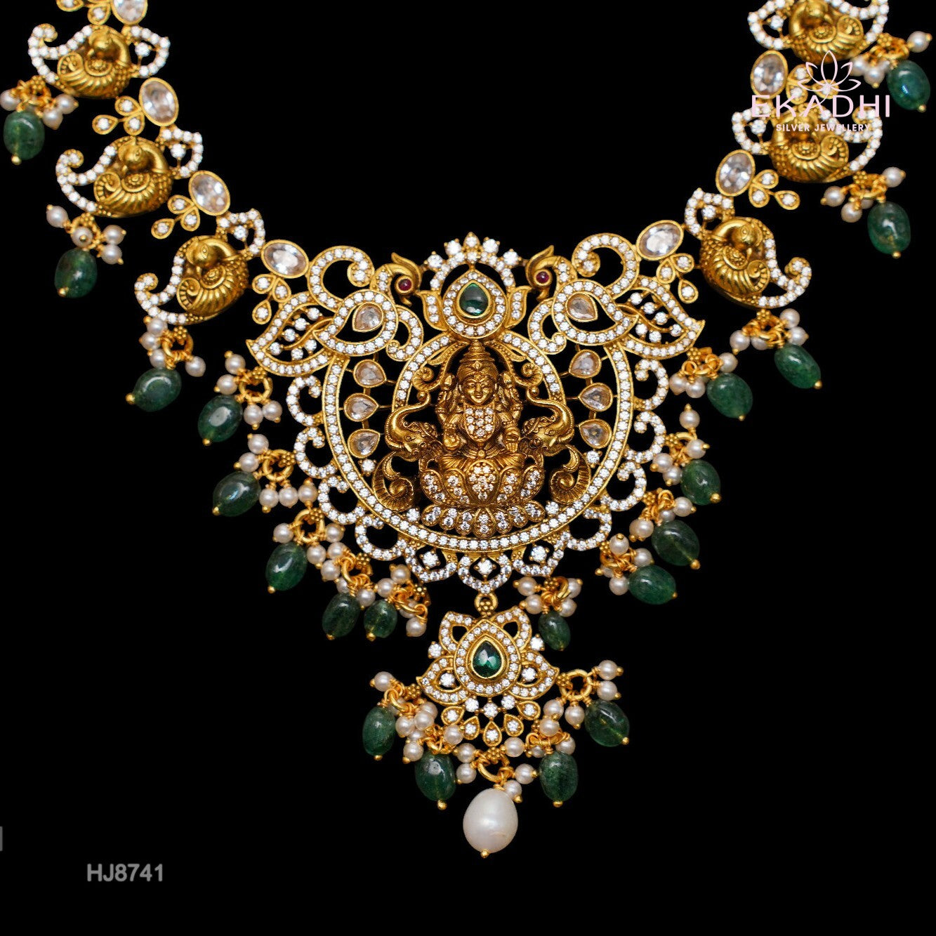 Nakshi CZ Necklace