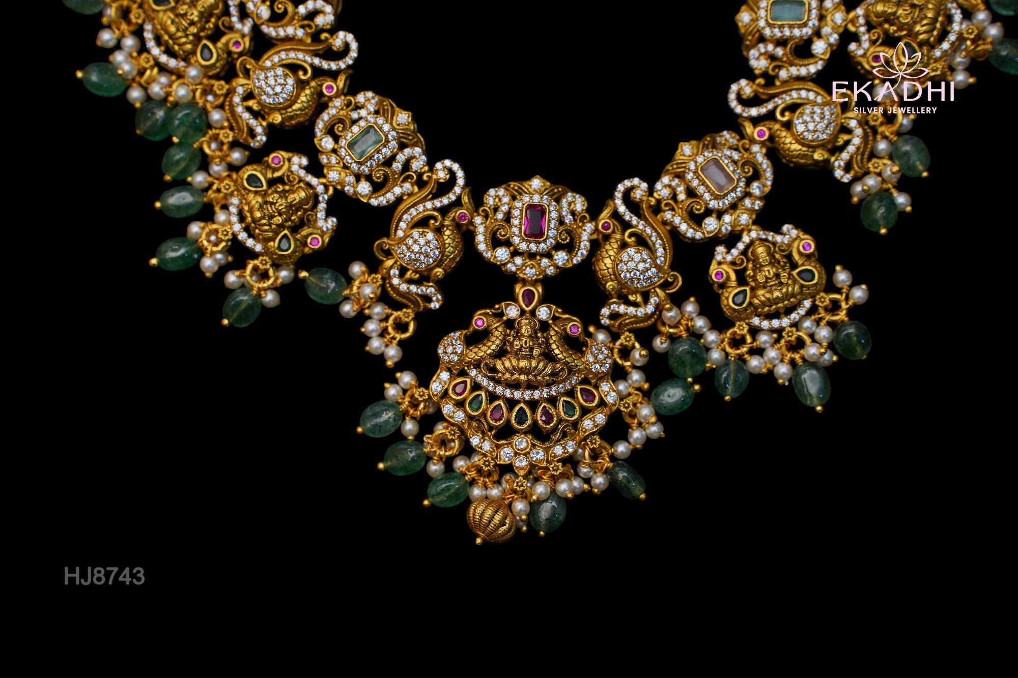 Nakshi CZ Necklace