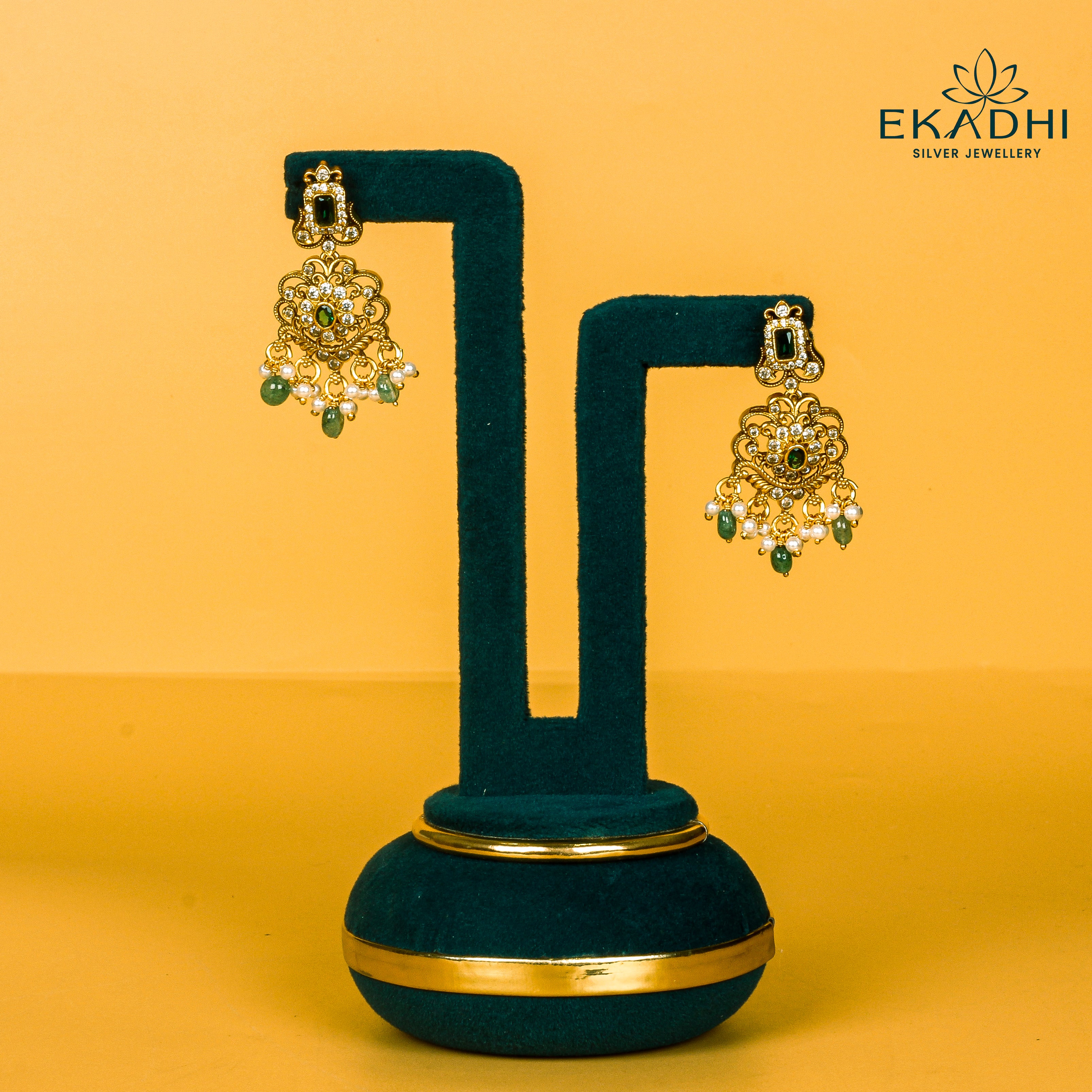 HJ8746 - NAKSHI CZ EARRING