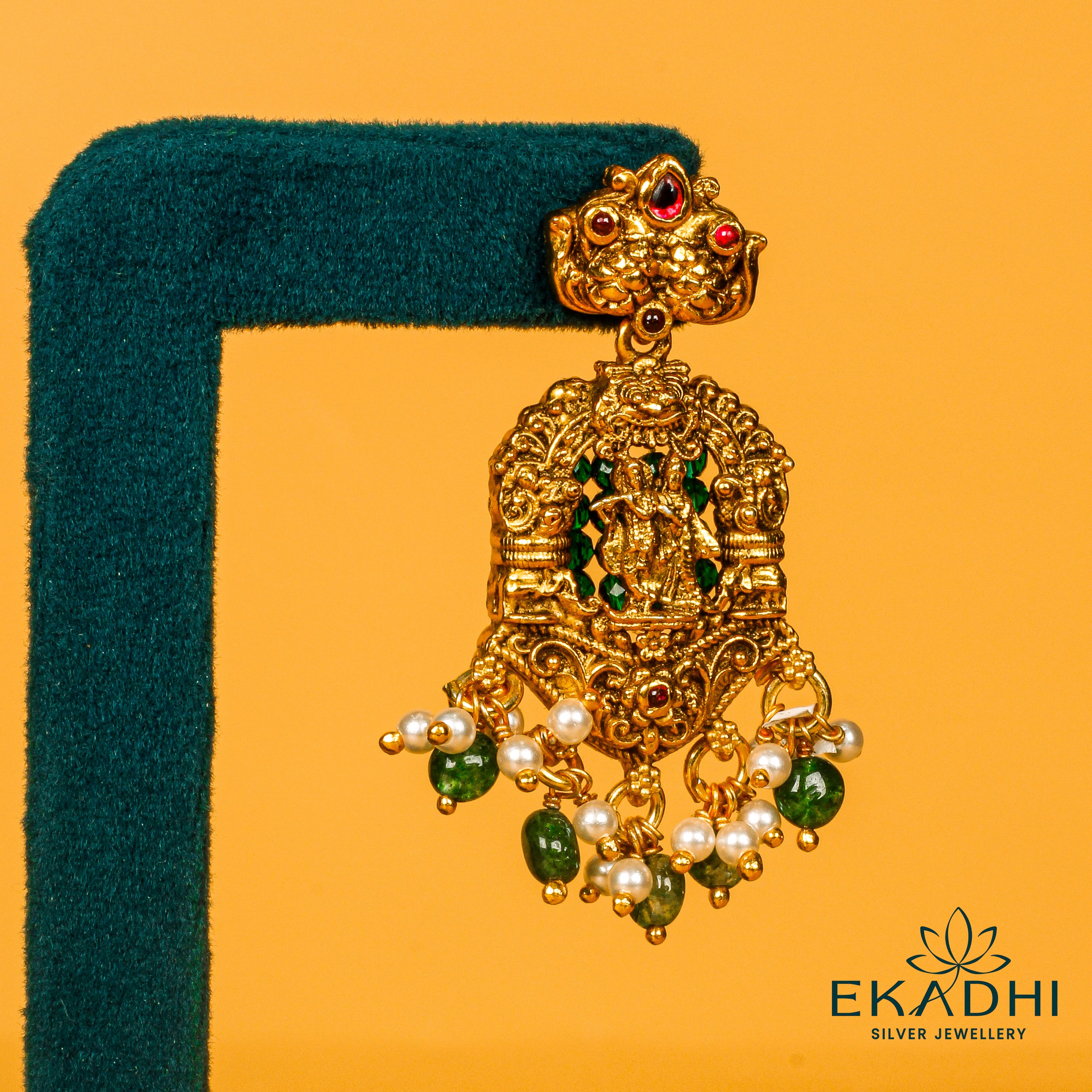 HJ8783 - NAKSHI CZ EARRING