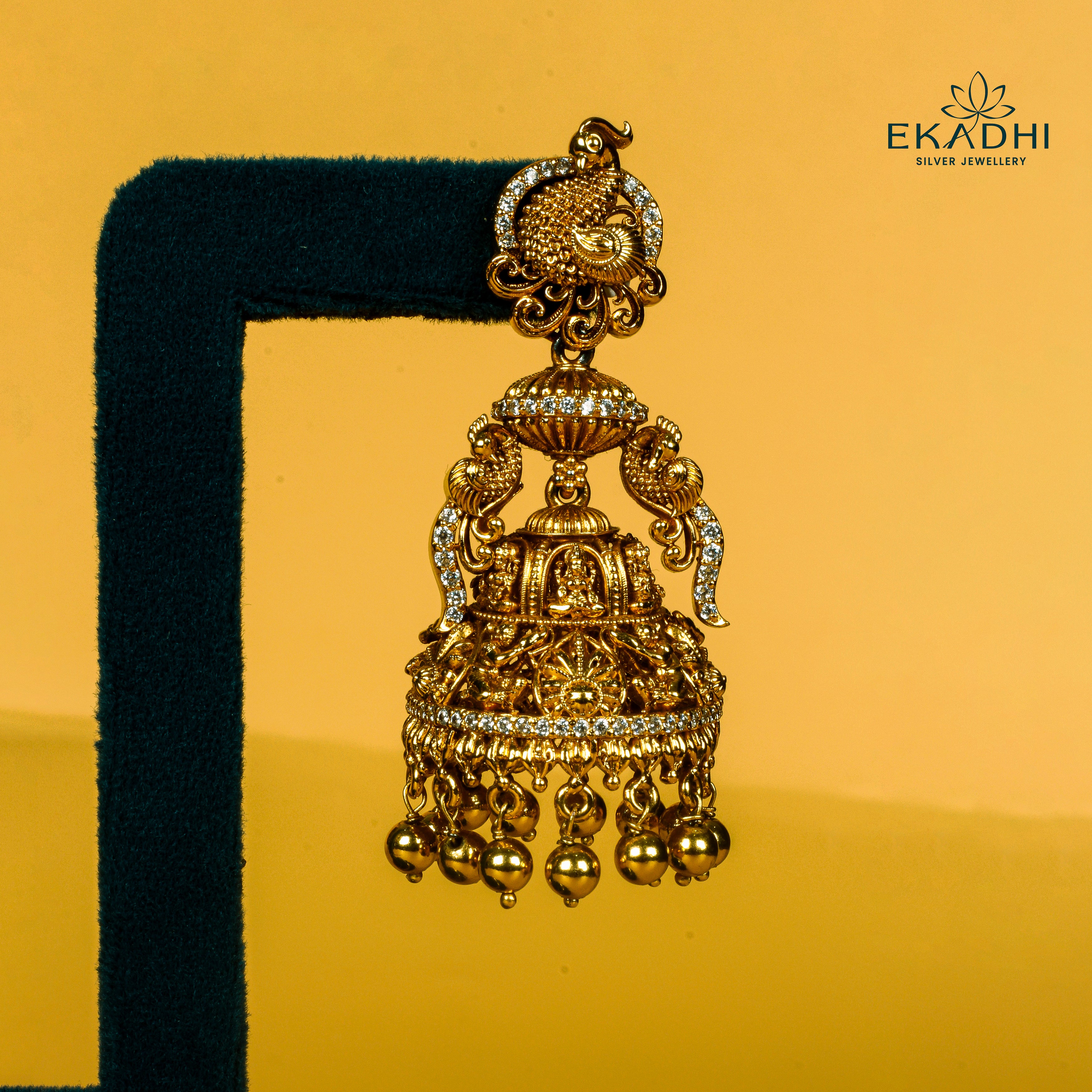 HJ8831 - NAKSHI ULW JHUMKA